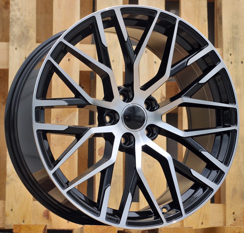  R18x8 5X112 ET 40 66.5 XFE30 (IN0174) Black Polished (MB) For AUD (Z7) 8x18 ET40 5x112