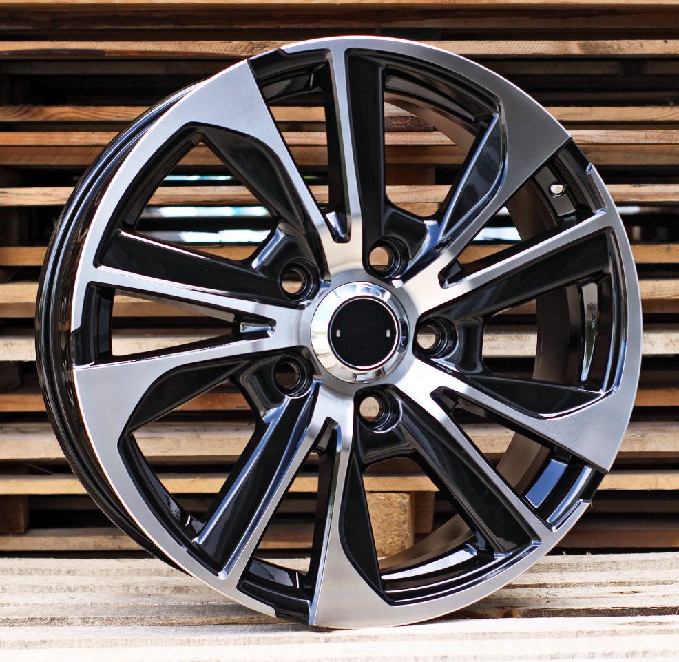  R18x8 5X150 ET 45 110.1 B1611 (FBX078) Black Polished (MB) For TOYOT (K7) (HYBRID FORGED) 8x18 ET45 5x150