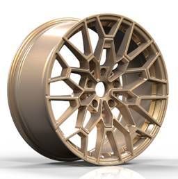  R19x8 5X112 ET 27 66.6 I0384 (3S1271) Bronze (YY) For BMW (P) (HYBRID FORGED Rear+Front) 8x19 ET27 5x112
