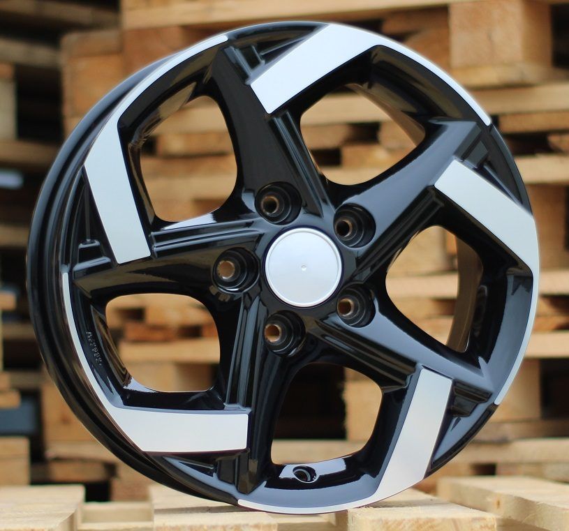 R15x6 5X114.3 ET 39 67.1 B0121 Black Polished (MB) HYUND (D3) () 6x15 ET39 5x114.3