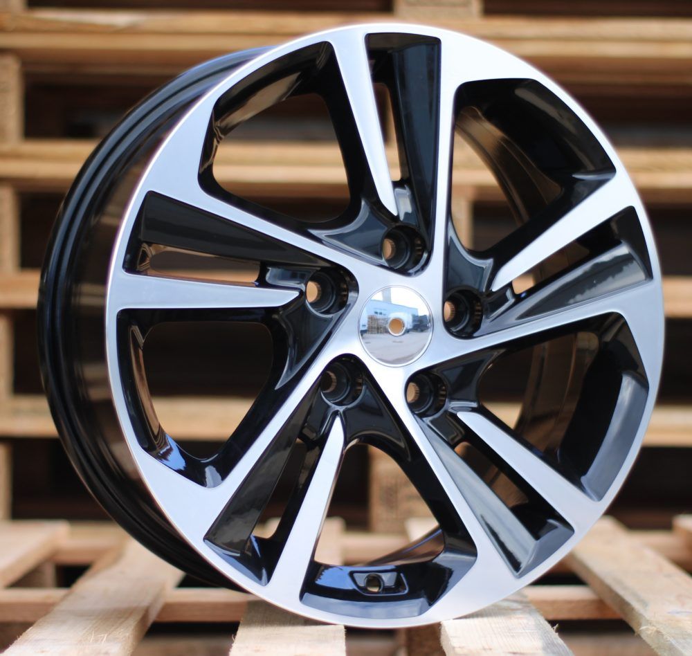  R16x6.5 5X114.3 ET 45 67.1 B5210 Black Polished (MB) For HYUND (D1+P) 6.5x16 ET45 5x114.3