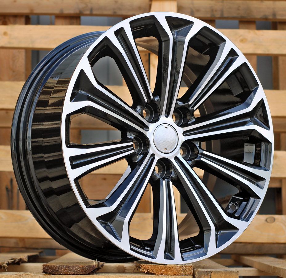  R16x6.5 5X114.3 ET 40 60.1 B5845 Black Polished (MB) For TOYOT (K2) 6.5x16 ET40 5x114.3