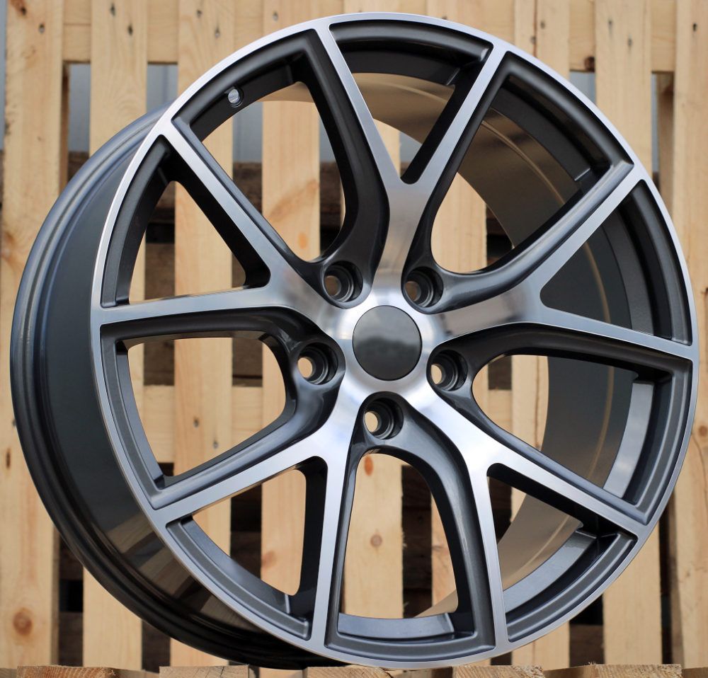  R20x9 5X127 ET 35 71.5 B5315 (BY1317) Grey Polished (MG) For JEEP (Z1) 9x20 ET35 5x127