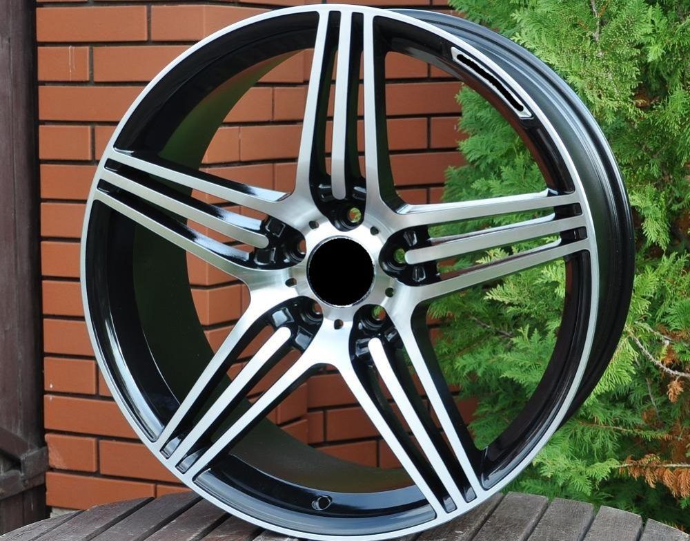 R16x7.5 5X112 ET 35 66.6 DW202 (BK146) Black Polished (MB) MER (L4) 7.5x16 ET35 5x112