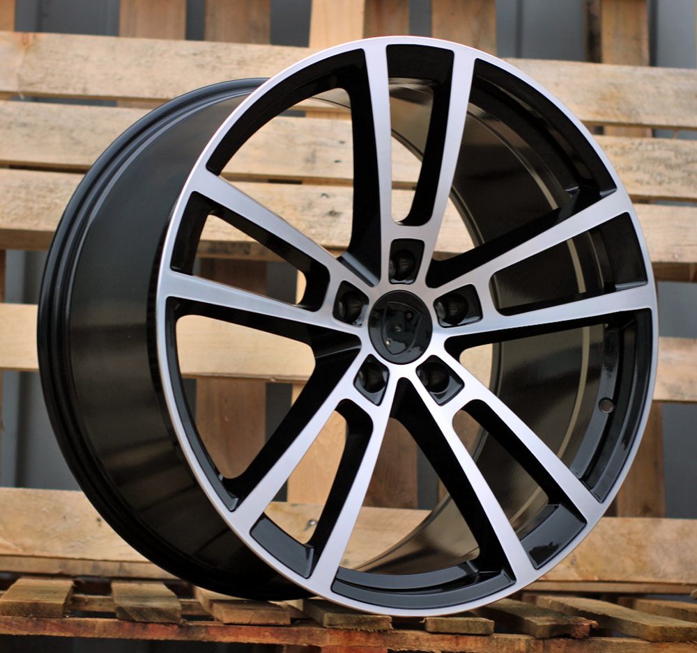  R22x10 5X130 ET 48 71.6 I3081F Black Polished (MB) For PORCH (Z5) (HYBRID FORGED Rear+Front) 10x22 ET48 5x130