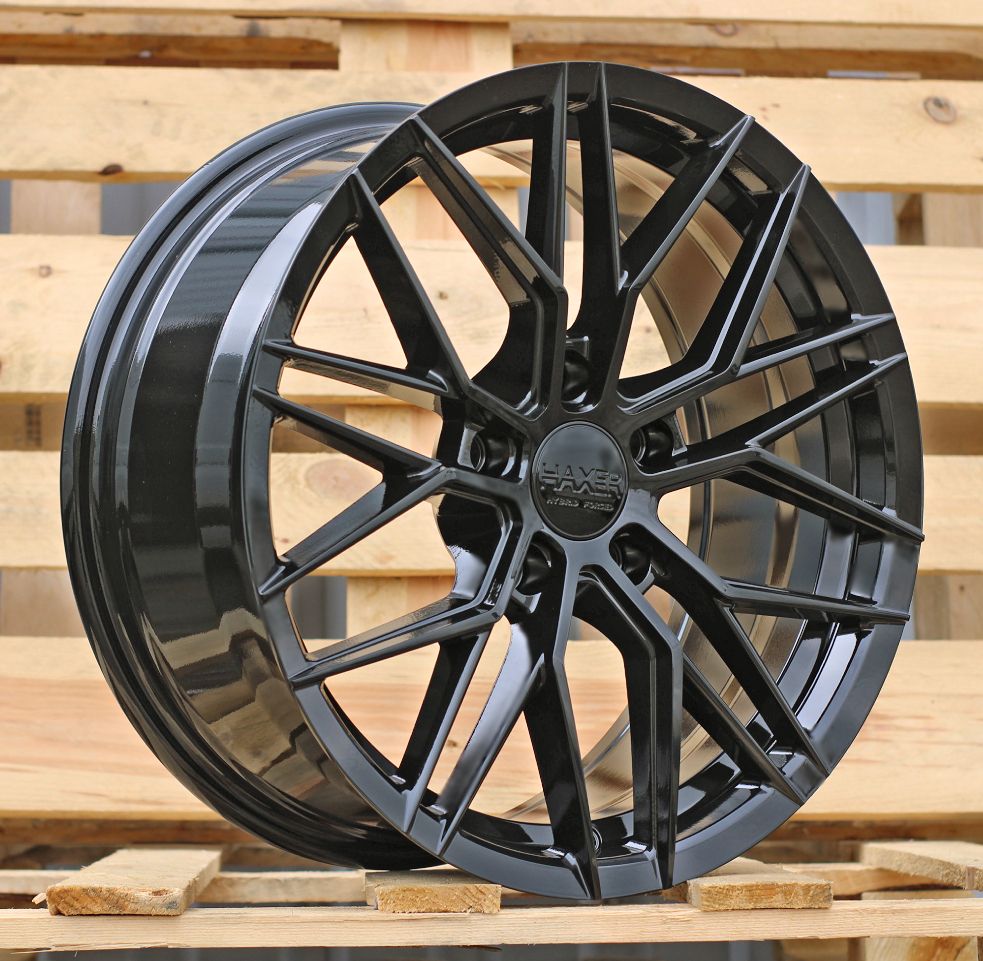  R17x7.5 5X112 ET 40 66.5 HX035 (FBX005) Black (BL) For HAXER (P1) (HYBRID FORGED) 7.5x17 ET40 5x112