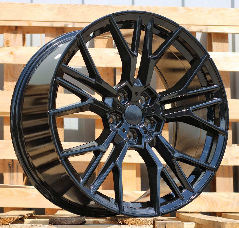  R20x8.5 5X112 ET 26 66.6 I0405 Black (BL) For BMW (K8) (Rear+Front) 8.5x20 ET26 5x112