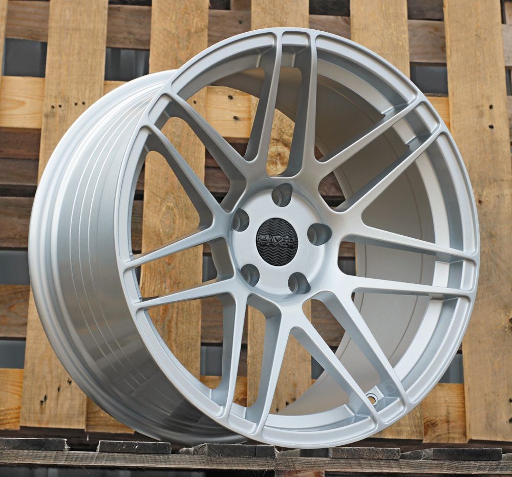 ALU PLATIŠČA R19x9 5X120 ET 15 74.1 HX020F (YF7077) Silver Shining (SS) For HAXER (P2) (HYRID FORGED Front+Rear) 9x19 ET15 5x120