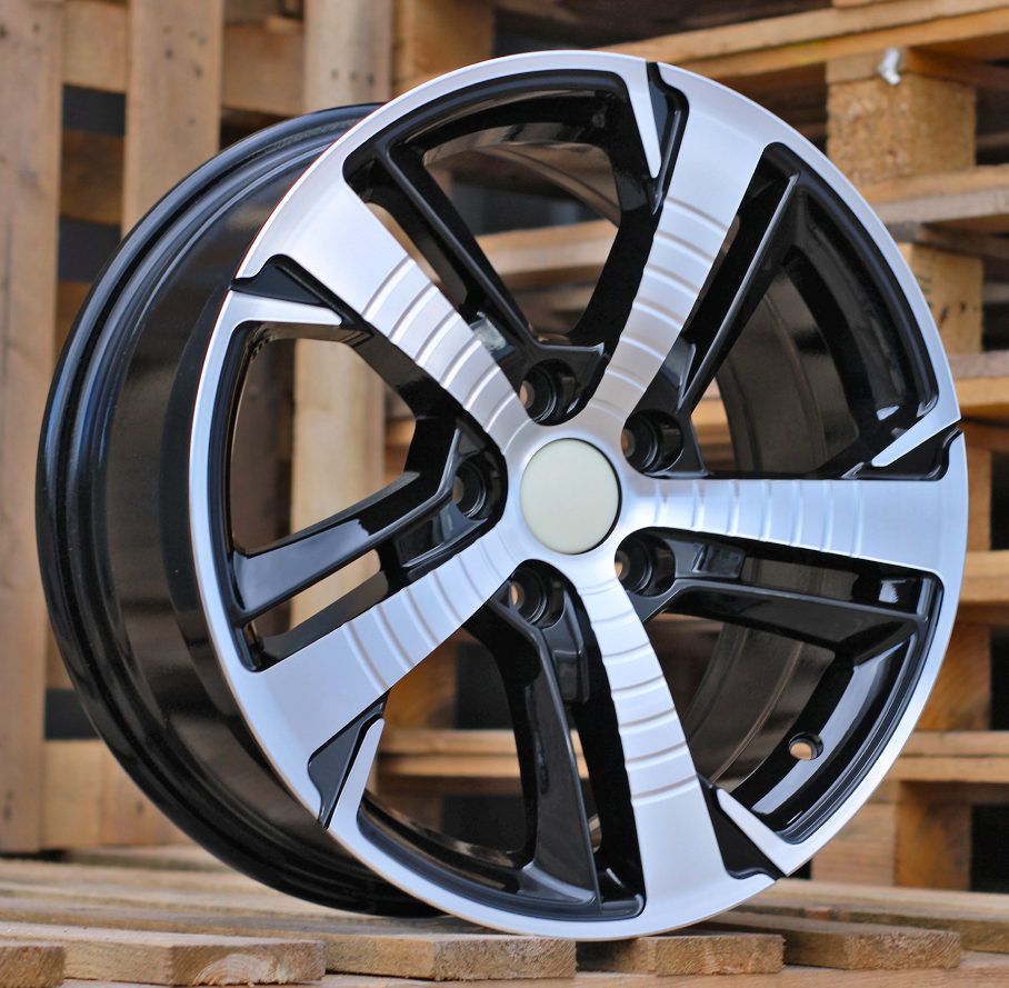  R16x7 5X108 ET 40 65.1 B5514 Black Polished (MB) For PEUG (R+K4) 7x16 ET40 5x108