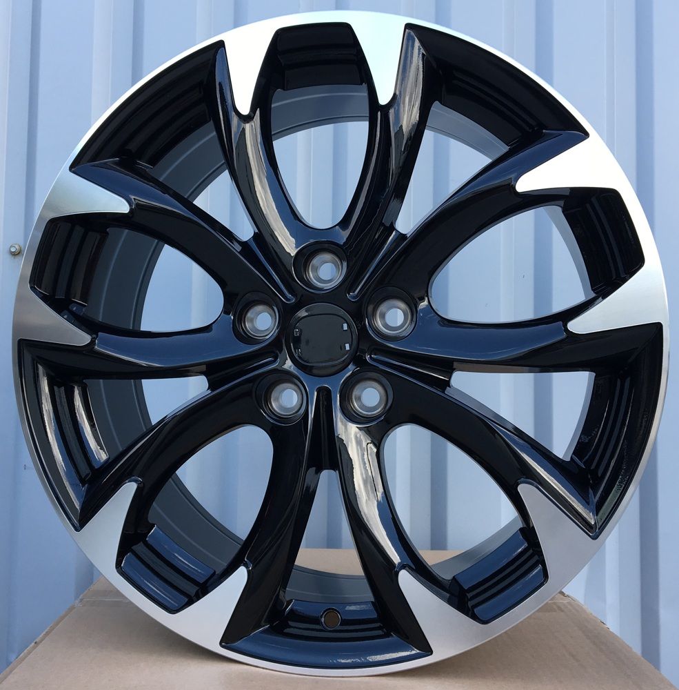  R18x7.5 5X114.3 ET 50 67.1 L1470 (1470187507M) Black Polished (MB) For MAZDA (Z6) 7.5x18 ET50 5x114.3