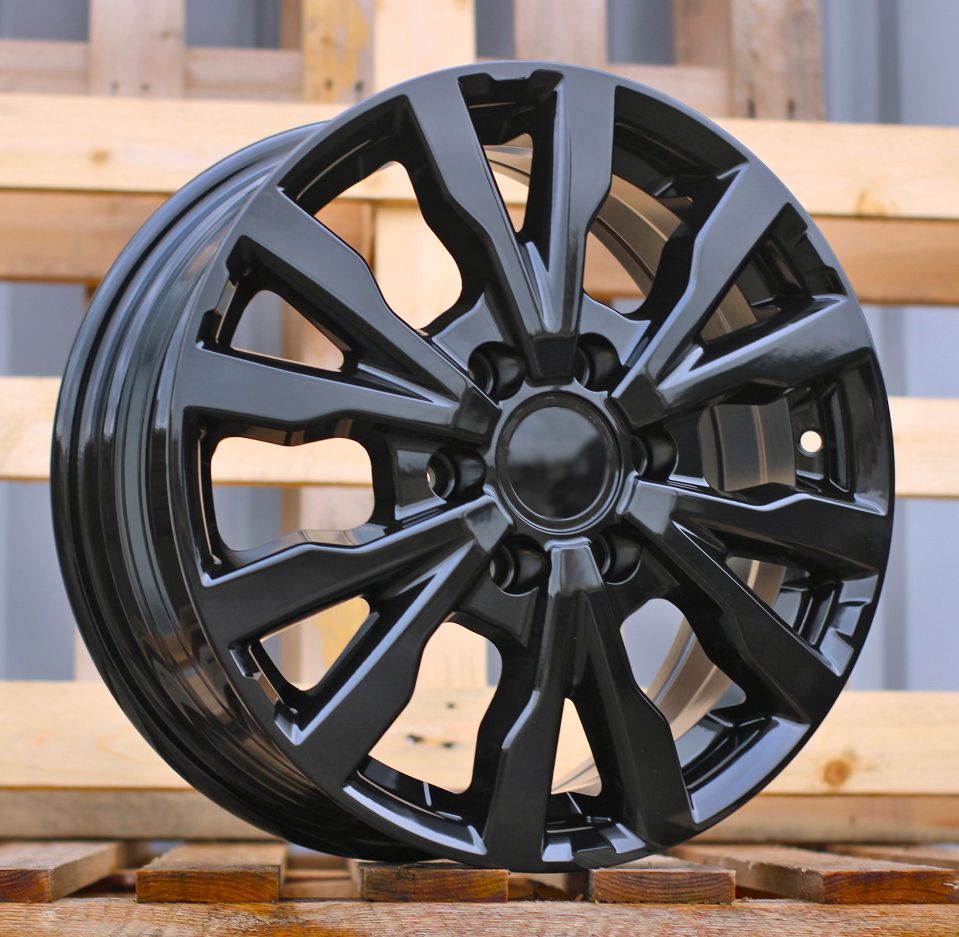 R16x6.5 6X120 ET 50 74.5 B3025 (BYF3025) Black (BL) For FORD (Z2) (HYBRID FORGED(max 1400kg)) 6.5x16 ET50 6x120
